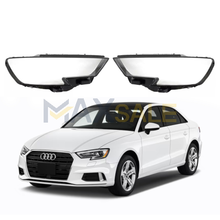 Комплект стъкла за фарове на  Audi A3 8V (16-19), ляво и дясно 