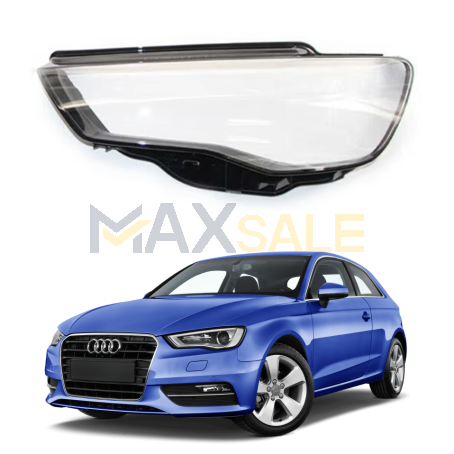 Ляво стъкло за фар на Audi A3 8V (13-15)