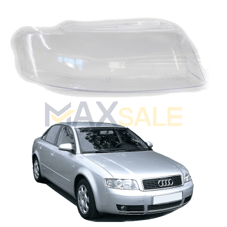 Дясно стъкло за фар на Audi A4 B6 