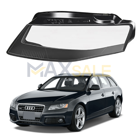 Ляво стъкло за фар на Audi A4 B8 (08-11)