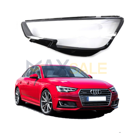 Ляво стъкло за фар на Audi A4 B9 (16-18)