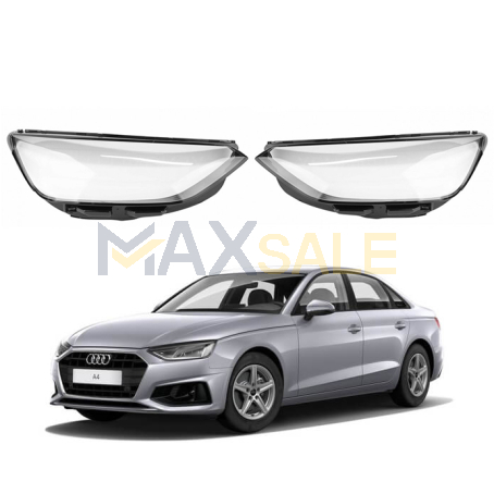 Комплект стъкла за фарове на Audi A4 B9.5 / A4 B10 (20-23), ляво и дясно 