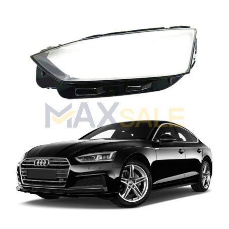 Ляво стъкло за фар Audi A5 B9 (16-19)