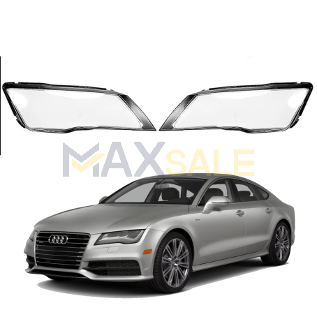 Комплект стъкла за фарове Audi A7 C7 (11-14), ляво и дясно 