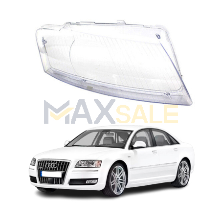 Дясно стъкло за фар Audi A8 D3 (04-09)