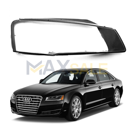 Дясно стъкло за фар Audi A8 D4 Facelift (15-17)