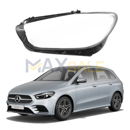 Ляво стъкло за фар на Mercedes-Benz B class W247 (20-23)