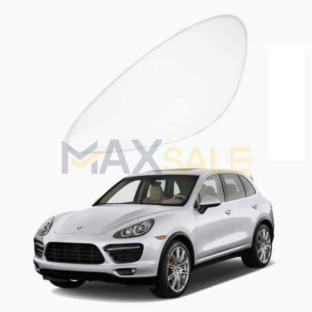 Ляво стъкло за фар за Porsche Cayenne (11-14)