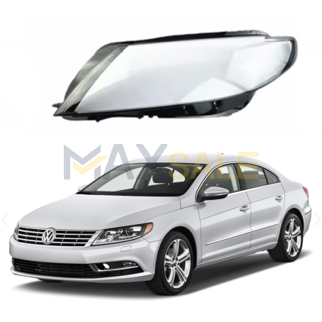 Ляво стъкло за фар на VW PASSAT CC, 2013-2018