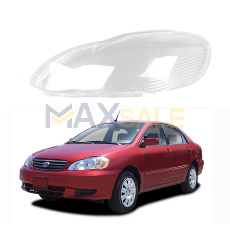 Ляво стъкло за фар за Toyota Corolla (03-06)