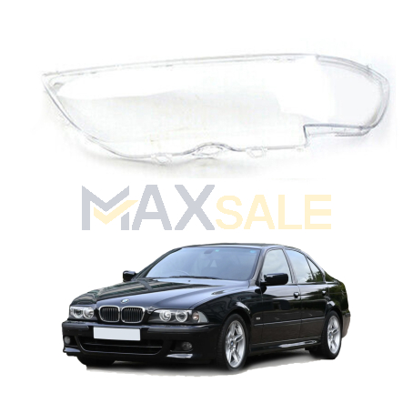 Ляво стъкло за фар за BMW 5 серия E39 (99-03)