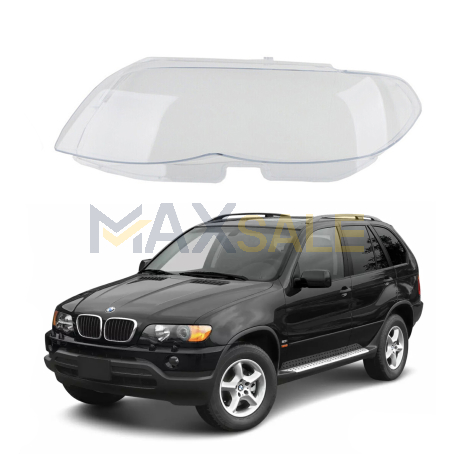 Ляво стъкло за фар на BMW X5 E53 (00-03)
