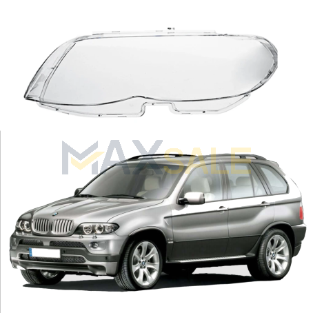 Ляво стъкло за фар на BMW X5 E53 (04-06)