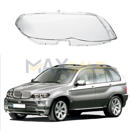 Дясно стъкло за фар на BMW X5 E53 (04-06)