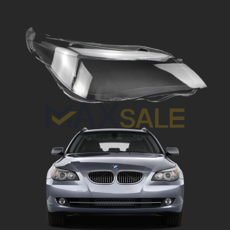 Дясно стъкло за фар на BMW 5 E60 E61 с Dinamic drive, (06-10)