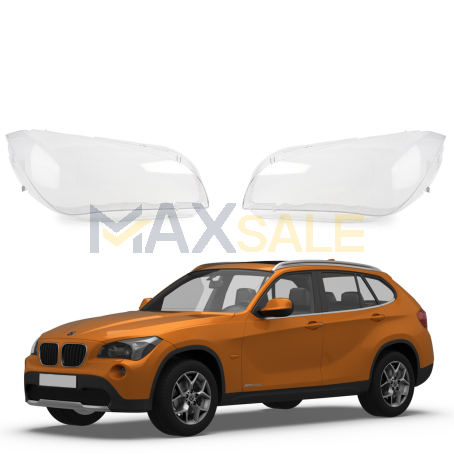 Комплект стъкла за фарове за BMW X1 E84 (09-15), ляво и дясно 