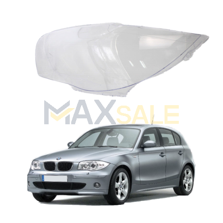 Ляво стъкло за фар за BMW 1 E87 / E82 / E87 / E88 (2003-2011)