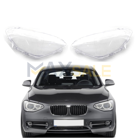 Комплект стъкла / капаци за фарове за BMW 1 Серия F20 (11-14), ляво и дясно 