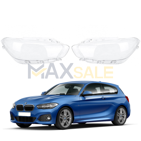 Комплект стъкла / капаци за фарове за BMW 1 Серия F20 (15-18), ляво и дясно 