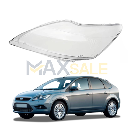 Ляво стъкло / капак за фар за Ford Focus, (09-11)