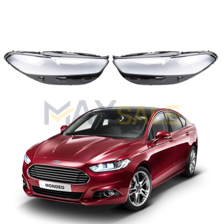 Комплект стъкла / капаци за фарове за Ford Mondeo MK5 (13-16), ляво и дясно 