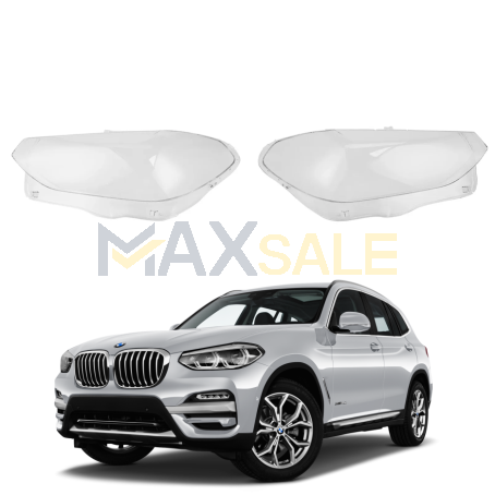 Комплект стъкла / капаци за фарове за BMW X3 G01 (17-20), ляво и дясно 