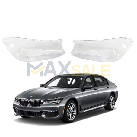 Комплект стъкла / капаци за фарове за BMW 7 Серия G11 G12 (15-19), ляво и дясно 