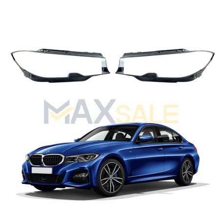 Комплект стъкла / капаци за фарове за BMW 3 Серия G20 G21 (18-21), ляво и дясно 