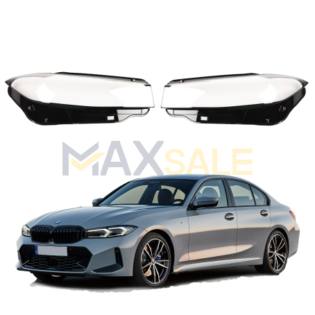 Комплект стъкла / капаци за фарове за BMW 3 G20 G21 LCI (22-24), ляво и дясно 