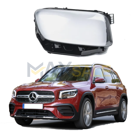 Дясно стъкло / капак за фар за Mercedes-Benz GLB (19-21)