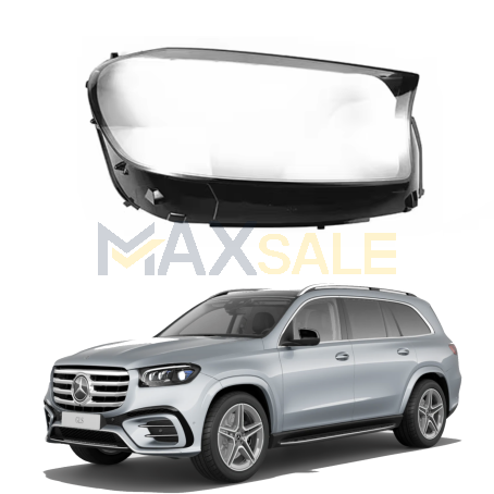 Дясно стъкло / капак за фар за Mercedes-Benz X167 GLS (20-24)