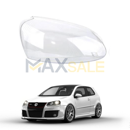 Дясно стъкло / капак за фар за VW Golf 5 (07-11)