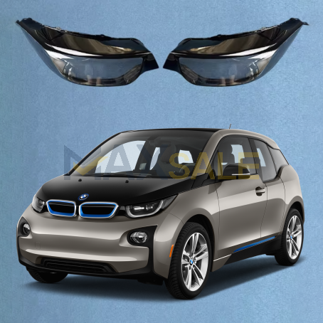 Комплект стъкла / капаци за фарове за BMW I3 (14-22), ляво и дясно 