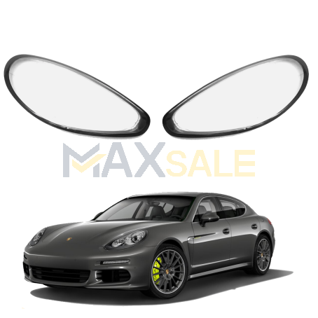 Комплект стъкла за фарове на Porsche Panamera (2015-2018), ляво и дясно 