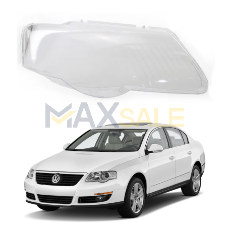 Дясно стъкло / капак за фар VW Passat B6 (06-11)