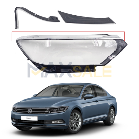 Дясно стъкло / капак за фар VW Passat B8 IQ Light FULL LED Matrix (2014-2020)