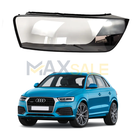 Ляво стъкло / капак за фар Audi Q3 (15-18)