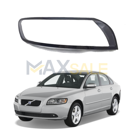 Дясно стъкло за фар на Volvo S40 (2007-2012)
