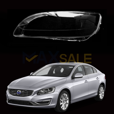 Ляво стъкло за фар на Volvo S60 (2014-2016)