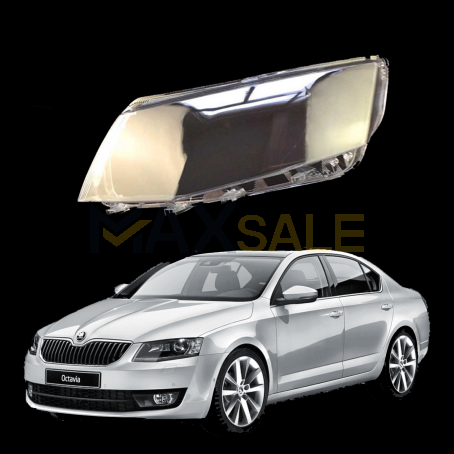 Ляво стъкло / капак за фар Skoda Octavia 3 A7 (14-17)