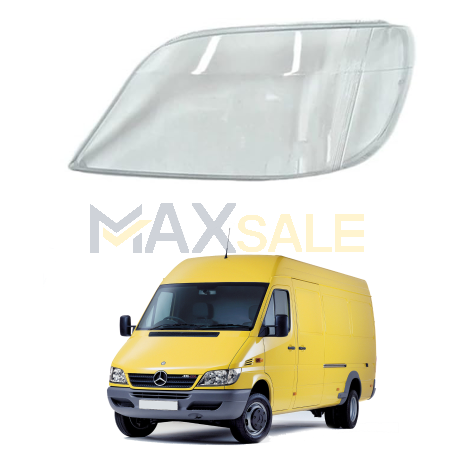 Ляво стъкло / капак за фар Mercedes Sprinter W903 (01-03)
