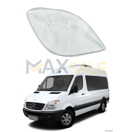Дясно стъкло / капак за фар Mercedes-benz Sprinter (08-12)