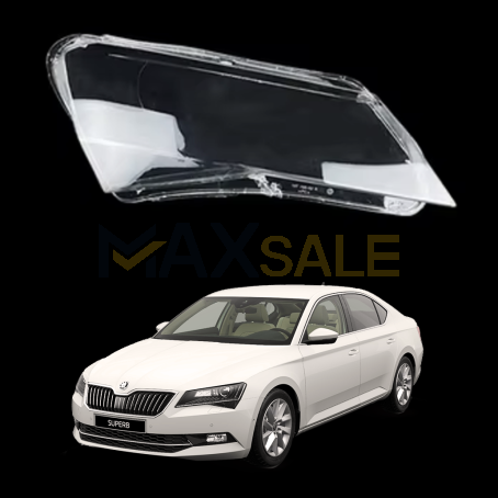 Дясно стъкло / капак за фар Skoda Superb 3 (16-19)