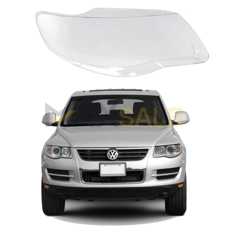 Дясно стъкло / капак за фар VW Touareg (08-11)