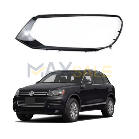 Ляво стъкло / капак за фар VW Touareg (12-15)