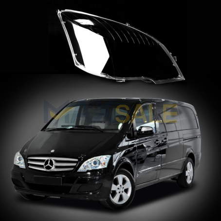 Дясно стъкло / капак за фар Mercedes VITO W639 Facelift (10-16)