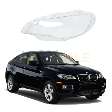Ляво стъкло за LED фар на BMW X6 E71 (2006-2014)