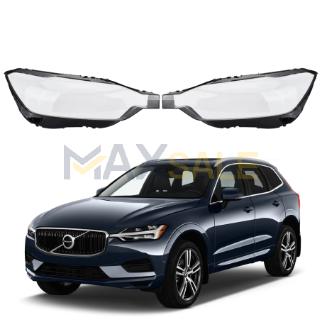 Комплект стъкла за фарове на Volvo XC60 (2017-2024), ляво и дясно 