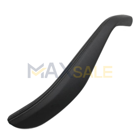 Кожено черно капаче за вътрешна лява дръжка за врата BMW 5 G30 G31 G38 F90 (M5)
