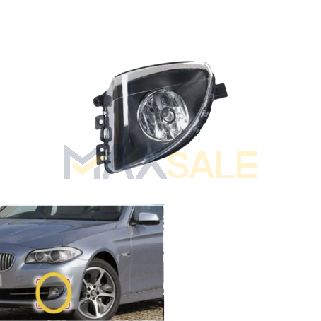 Ляв халоген за BMW 5 серия F10 F11 (2010 - 2013)